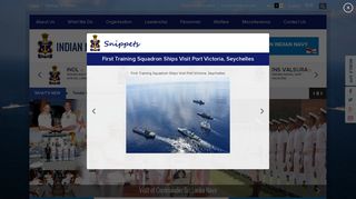 
                            9. Official website of Indian Navy