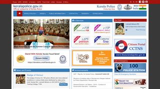 
                            3. Official Website of Kerala Police