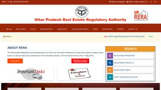 
                            6. Official Website of RERA Uttar Pradesh