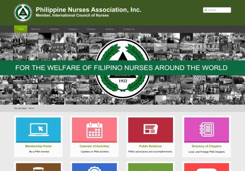 
                            3. Official Website: Philippine Nurses Association, Inc.