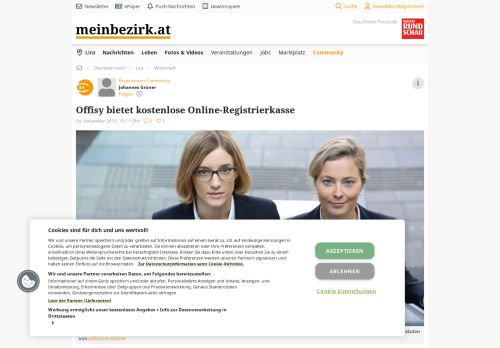 
                            6. Offisy bietet kostenlose Online-Registrierkasse - Linz - Meinbezirk.at