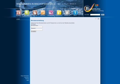 
                            12. Offizielle Homepage der Stadtgemeinde Bischofshofen - Eingang ...