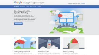 
                            1. Offizielle Website von Google Tag Manager
