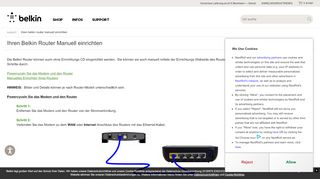 
                            1. Offizieller Support von Belkin - Ihren Belkin Router Manuell einrichten