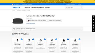 
                            12. Offizieller Support von Linksys - Linksys E1200 N300 Wireless Router