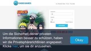 
                            2. Offizielles Browserspiel zu Naruto - Naruto Online - Oasis Games