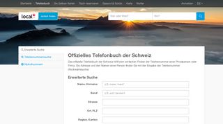 
                            7. Offizielles Telefonbuch der Schweiz – local.ch