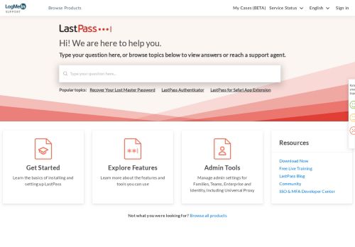 
                            5. Offline Access to Your LastPass Vault | User Manual