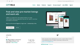 
                            11. offMLS | pre-market listings and want ads