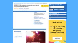 
                            11. ᐅ Öffnungszeiten „Deutsche Internet Versicherung AG Telefonischer ...
