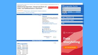 
                            11. ᐅ Öffnungszeiten „Geldautomat Siershahn, Westerwald Bank eG ...