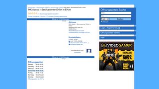 
                            10. ᐅ Öffnungszeiten „IKK classic - Servicecenter Erfurt“ | Magdeburger ...