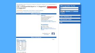 
                            8. ᐅ Öffnungszeiten „Lohi - Lohnsteuerhilfe Bayern e. V. Deggendorf ...