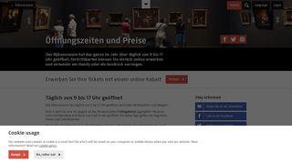 
                            11. Öffnungszeiten und Preise - Rijksmuseum - Rijksmuseum