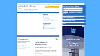 
                            11. ᐅ Öffnungszeiten „wellfeelin GmbH“ | Bavariaring 25 in München