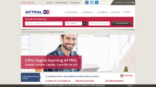 
                            2. Offre e-learning AFTRAL