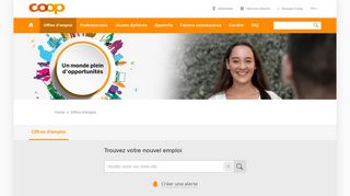 
                            8. Offres d'emploi chez Coop