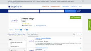 
                            7. Offres d'emploi chez Sodexo België maintenant | StepStone.