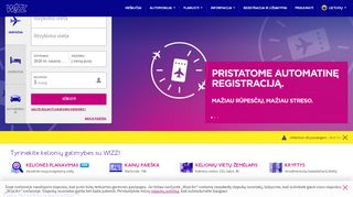 
                            1. Oficiali Wizz Air svetainė | Mažiausios kainos užsisakant tiesiogiai