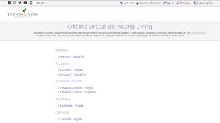 
                            2. Oficina Virtual - Young Living Essential Oils
