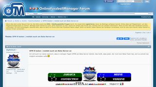 
                            9. OFM 8 testen | meldet euch am Beta-Server an