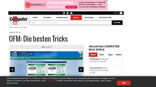 
                            12. OFM: Die besten Tricks - Bilder, Screenshots - COMPUTER BILD ...