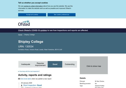 
                            9. Ofsted | Shipley College