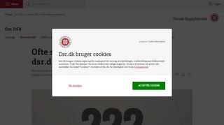 
                            4. Ofte stillede spørgsmål om dsr.dk | Om DSR, Dansk Sygeplejeråd