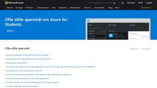 
                            3. Ofte stilte spørsmål om Azure for Students | Microsoft Azure