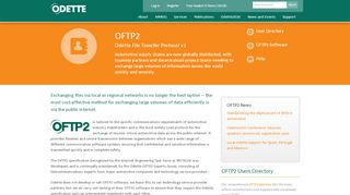 
                            4. OFTP2 - Secure EDI over the Internet | Odette International