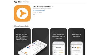 
                            6. OFX Money Transfer on the App Store - iTunes - Apple