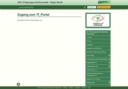
                            12. OG-Schoeneweide: Zugang zum Tf_Portal - GdL