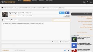 
                            11. Ogame login issue with browsers. | HTC Blackstone: Touch HD - XDA ...