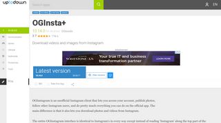 
                            1. OGInsta+ 10.14.0 for Android - Download - Oginstagram