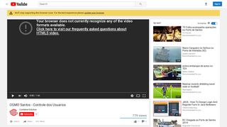 
                            7. OGMO Santos - Controle dos Usuarios - YouTube