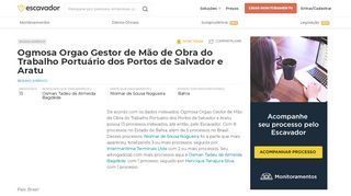 
                            6. Ogmosa - Órgão Gestor de Mão de Obra do Trabalho Portuário dos ...