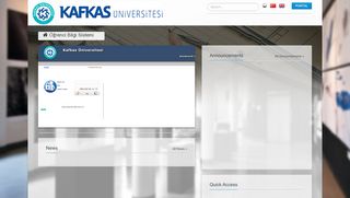 
                            3. Öğrenci Bilgi Sistemi - Kafkas Üniversitesi