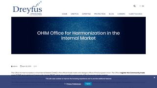 
                            12. OHIM Office for Harmonization in the Internal Market | Dreyfus