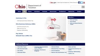
                            13. Ohio Department of Taxation > File