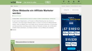 
                            7. Ohne Webseite ein Affiliate Marketer werden – wikiHow