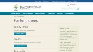 
                            9. OHSU Tuality Healthcare