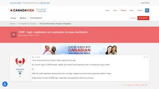 
                            5. OINP - login, registration and application process clarification ...