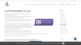 
                            11. Oister bredbånd med 4G - Kan de anbefales? - 4G og Mobilt bredbånd