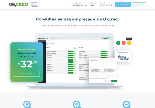 
                            1. OkCred - Distribuidor Autorizado Serasa Experian