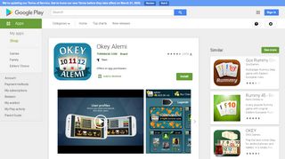 
                            13. Okey Alemi – Apps bei Google Play