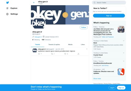 
                            5. okey.gen.tr (@okeygentr) | Twitter