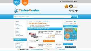 
                            3. OKI MC 342 dnw Toner günstig kaufen - Rechnungskauf - Tintencenter