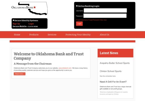 
                            8. Oklahoma Bank & Trust Company