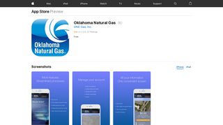 
                            8. Oklahoma Natural Gas on the App Store - iTunes - Apple