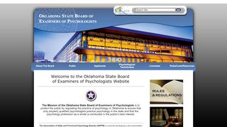 
                            9. Oklahoma State Board of Examiners of Psychologists - OSBEP Home ...